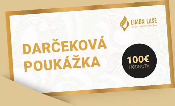 Darčeková poukážka v hodnote 100 €
